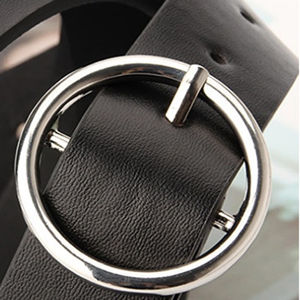 Thắt Lưng Nữ Khóa Tròn Thời Trang