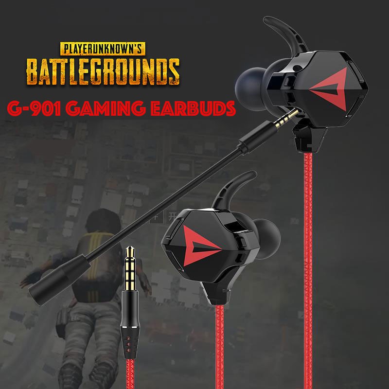 Tai nghe Gaming G901 có Mic âm thanh chuẩn Stereo chuyên Game Mobile, PC PUBG/ROS/FreeFire