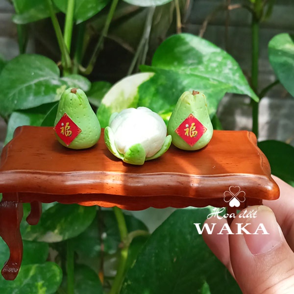 Set Tết- Cặp Bưởi Mini 01- Mô hình 1/12