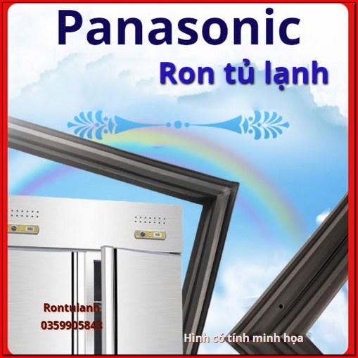 Ron tủ lạnh Panasonic  NR - BU303 MSVN