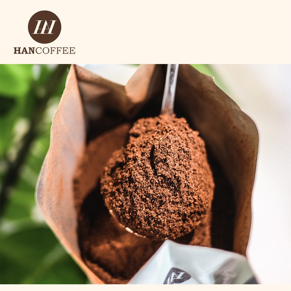 Cà phê HANCOFFEE Blend pha phin nguyên chất dạng bột túi 500 gr
