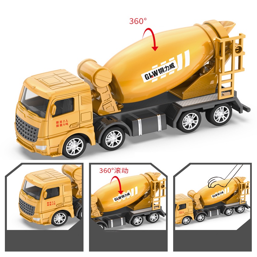 Đồ chơi cần cẩu có khớp bằng sắt , quà tặng cao cấp  cho bé, bộ đồ chơi máy công trình xây dựng cao cấp