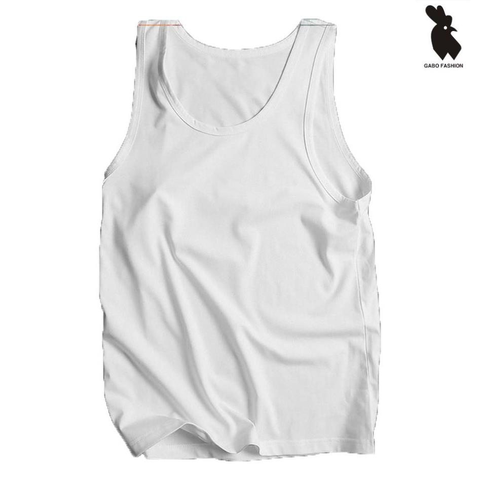 Áo thun ba lỗ nam cao cấp HCMFASHION xanh đen
