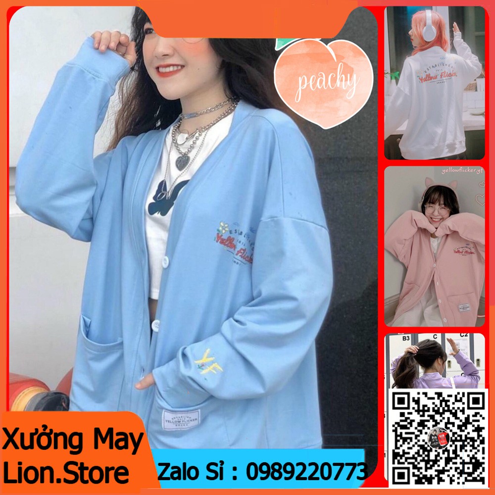 [Kèm Quà] ÁO SWEATER - ÁO KHOÁC NỈ FLICKER 4 MÀU MS ( HD037) - AK.STORE | BigBuy360 - bigbuy360.vn