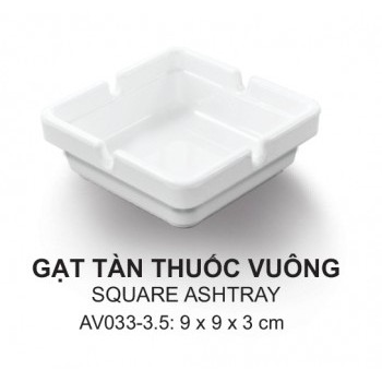 Gạt Tàn Trắng Cao Cấp Nhẹ Bền Khó Sứt Vỡ AV033