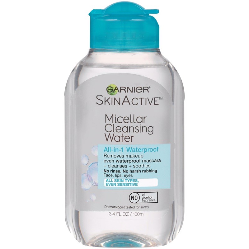 [USA]Nước tẩy trang không cồn không mùi Garnier 100ml