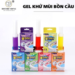 Gel khử mùi bồn cầu bông hoa, gel thơm khử trùng bồn cầu