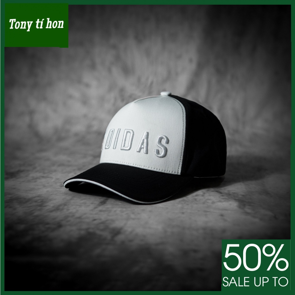 Tony tí hon_ tặng quà khi mua_ Mũ nón kết lưỡi trai nam nữ A.di.das Original đen thêu cao cấp, cao cấp