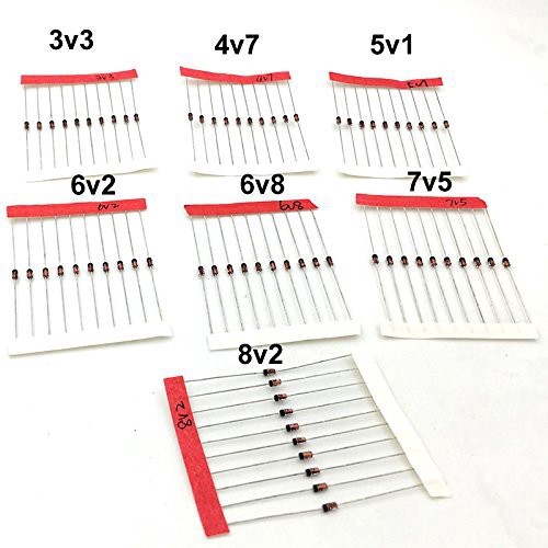 Set 140 điốt bán dẫn 1/2w 3.3-30V chuyên dụng