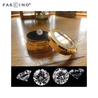 Kim Cương Nhân Tạo 9.0 MM MOISSANITE Dạng Tròn DIAMOND CUT Màu Trắng Nước D - TRÒN 9.0 MM