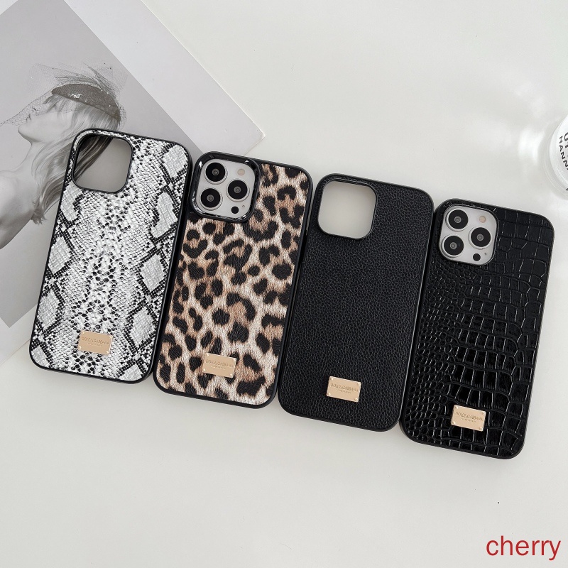 Ốp Điện Thoại Mềm Chống Trượt Chống Sốc In Logo Dolce & Gabbana Cho iphone 14 13 12 11 Pro Max X XS XR XSMAX