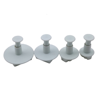 4pcs Cake Cookie Cutter Fondant Cupcake Mold Decorating Tool