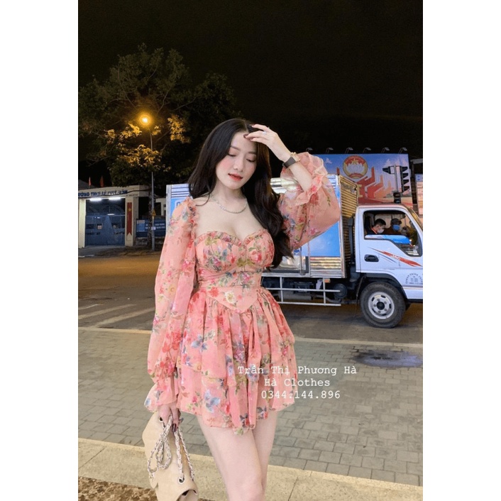 ĐẦM VOAN MOCKING LƯNG CỰC SEXY UP thoi trang shop valentina