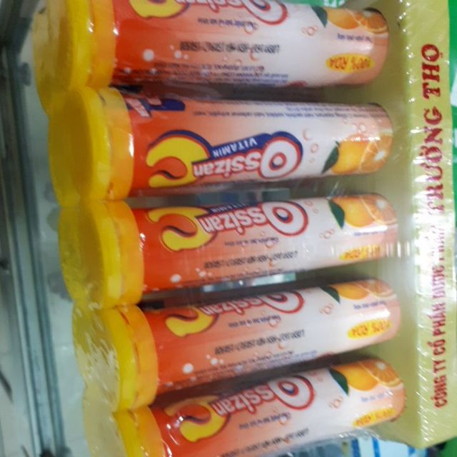 1 tuýp 20 viên sủi Ossizan C+ Multivitamin