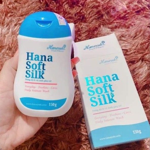 Dung dịch vệ sinh phụ nữ Hana Soft &amp; Silk ( Chính Hãng )