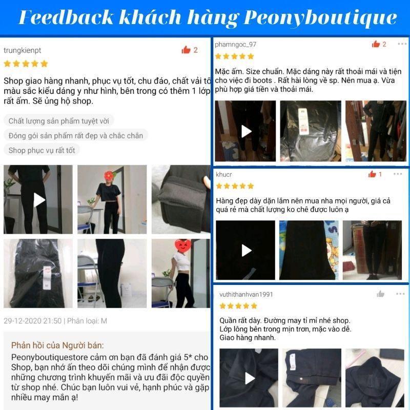 Quần Legging Lót Lông 🌺 Quần dài nữ lót lông dáng ôm nâng mông SIÊU HOT 🌺 | BigBuy360 - bigbuy360.vn