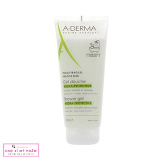Gel tắm gội giữ ẩm cho da nhạy cảm A-Derma Hydra-Protective Shower Gel 200ml