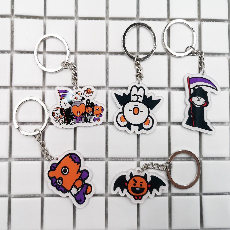 Móc chìa khóa BT21 haloween đặc biệt 2018 - SẴN HÀNG