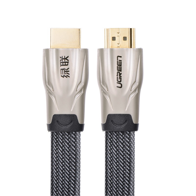 Cáp HDMI 1m dây dẹt chính hãng Ugreen 10250 Hỗ trợ 3D, 4K x 2K, HD1080P