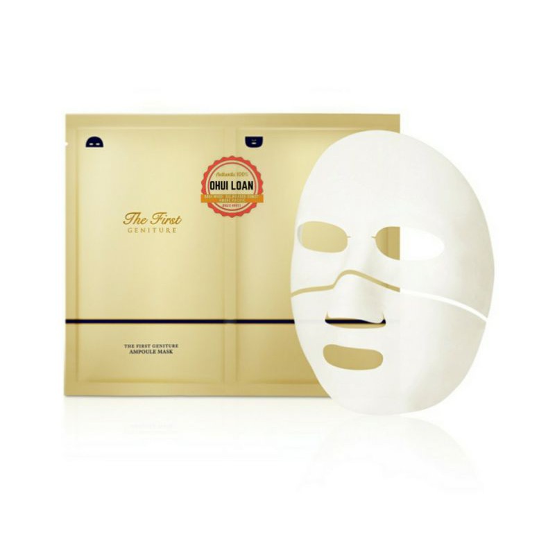 Mặt nạ tinh chất vàng làm sáng và tái sinh the fist ohui ampoule mask 40ml