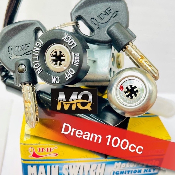 Bộ Ổ Khoá 8 Cạnh Dream 100 Mới