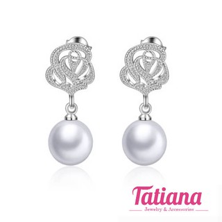 Tatiana - bông tai roses - b2423