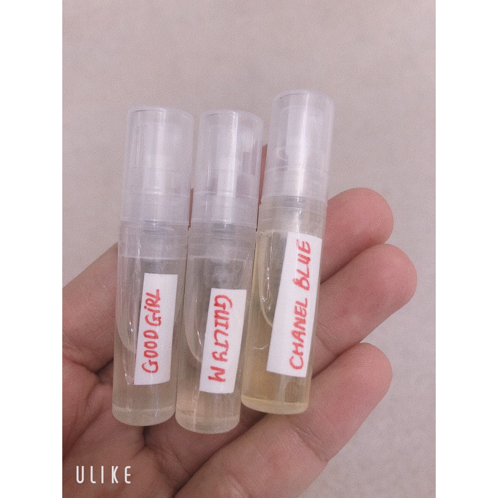 Tinh Dầu Nước Hoa Pháp Amanda Mẫu Thử Vial 1.5ml Các Hãng, Sang Trọng , Ngọt Ngào , Quyến Rũ | Thế Giới Skin Care