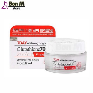 Kem Dưỡng Da Angel's Liquid 7Day Whitening Program Glutathione 700 V-Cream 50ml