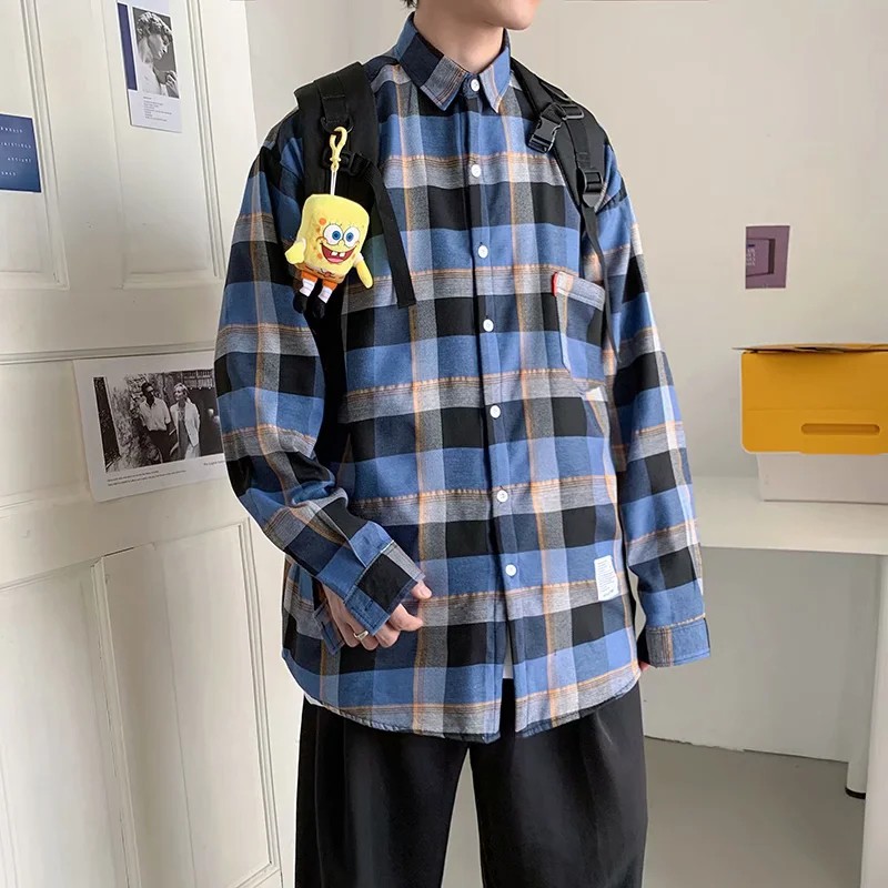 Áo Sơ Mi Tay Dài Phong Cách Âu Mỹ Thời Trang Cho Nam Size M-5Xl | BigBuy360 - bigbuy360.vn