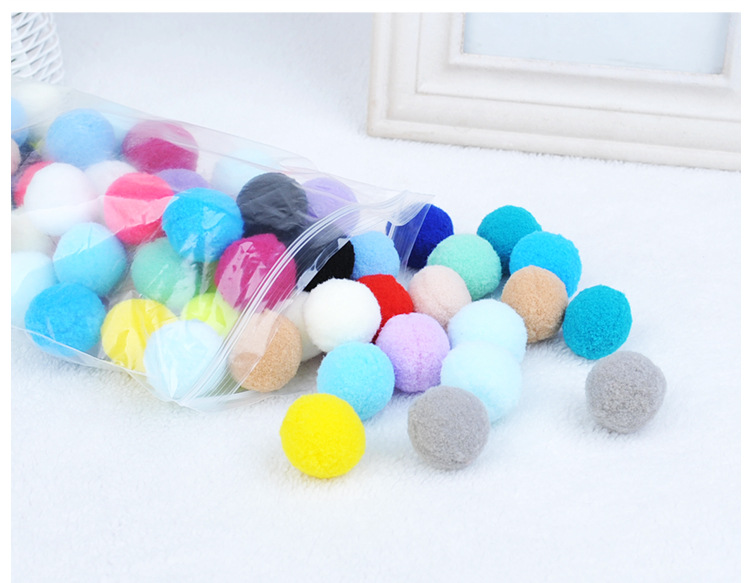 Đồ Chơi Thú Cưng Bảy Màu Sang Trọng Quả Bóng Molar Bite Chống Vết Cắn Quả Bóng Tương Tác Mèo Vui Nhộn Quả Bóng Tóc Nhỏ Phụ Kiện đặc Biệt Cho Thú Cưng Có Thể được Kết Hợp Tự Do