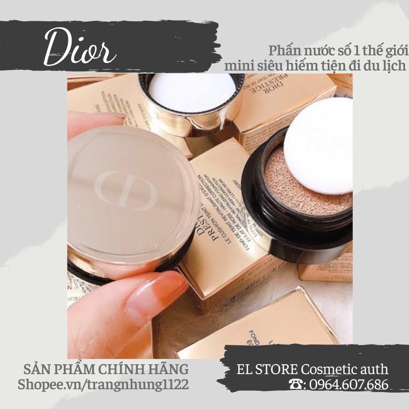 Phấn nước dior  prestige mini 4g siêu hiếm