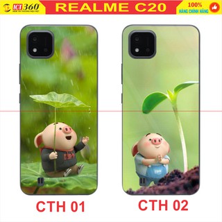 Ốp Lưng Kính Realme C20 , Realme C11 2021- in Theo Yêu Cầu - Nhiều Hình
