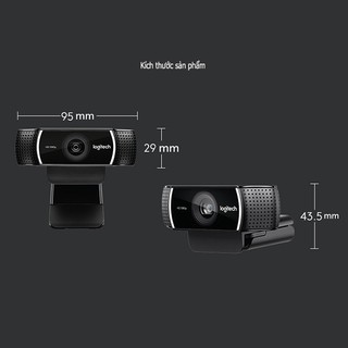 Webcam Livestream Góc Rộng Logitech C922 pro