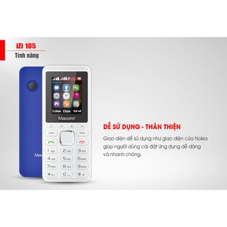 Điện thoại Masstel IZI 105