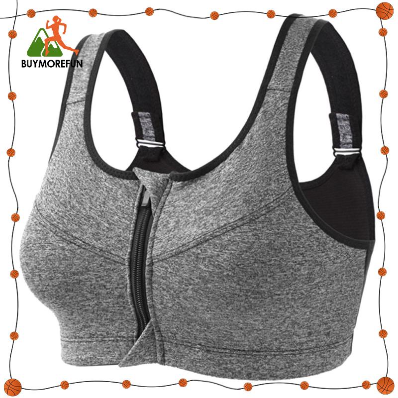 Women Sports Bra High Impact Support Workout Yoga Shock Absorber