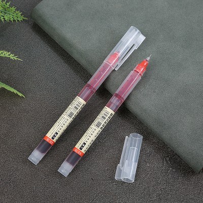 Set 5 Bút Bi Dạng Lỏng Ngòi 0.5mm Màu Đen Nhanh Khô Cho Học Sinh