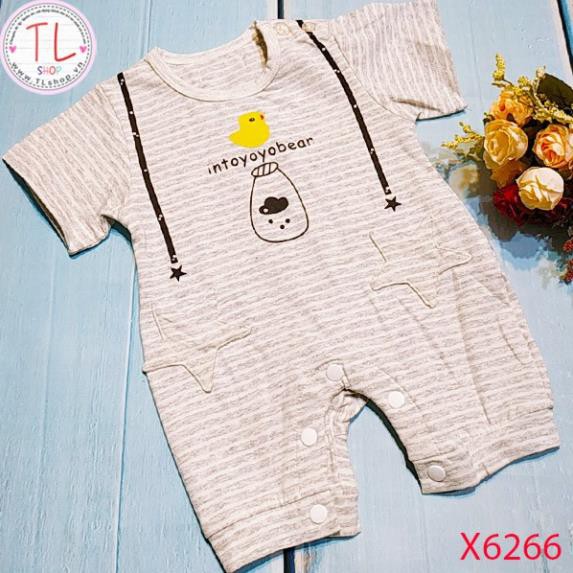 Thời trang trẻ em - Bộ Bodysuit thun ngắn cho bé  - Quần áo bé trai - Bộ bé trai - Quần áo bé gái - Bộ bé gái