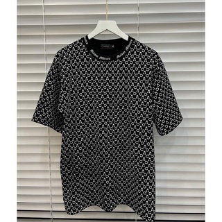 Áo phông nam nữ MIKENCO Monogram ftom rộng tay lỡ
