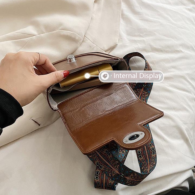 Túi Đeo Chéo Vai Kiểu Yên Ngựa niche Thời Trang Dành Cho Nữ