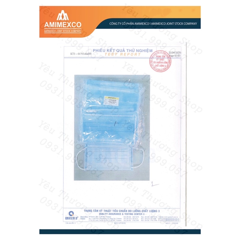 Khẩu trang y tế 4 lớp Skylight - (Hộp 50 cái)