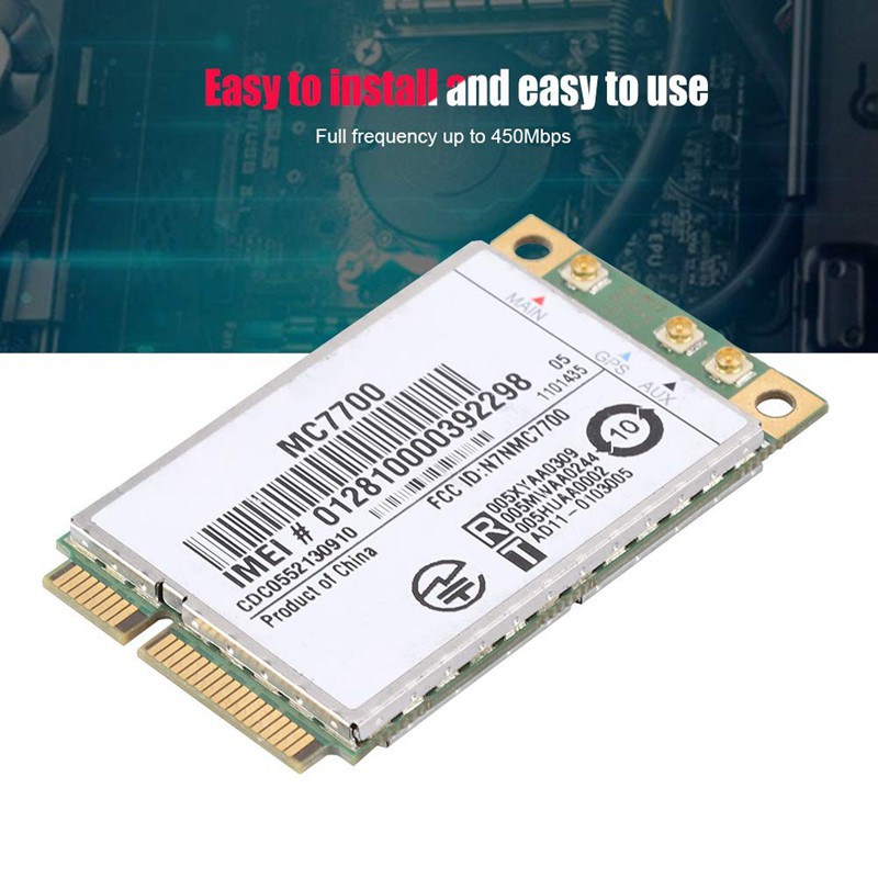 Unlocked MC7700 3G/4G WWAN Card for Sierra AirPrime,100Mbps 4G/3G GPS