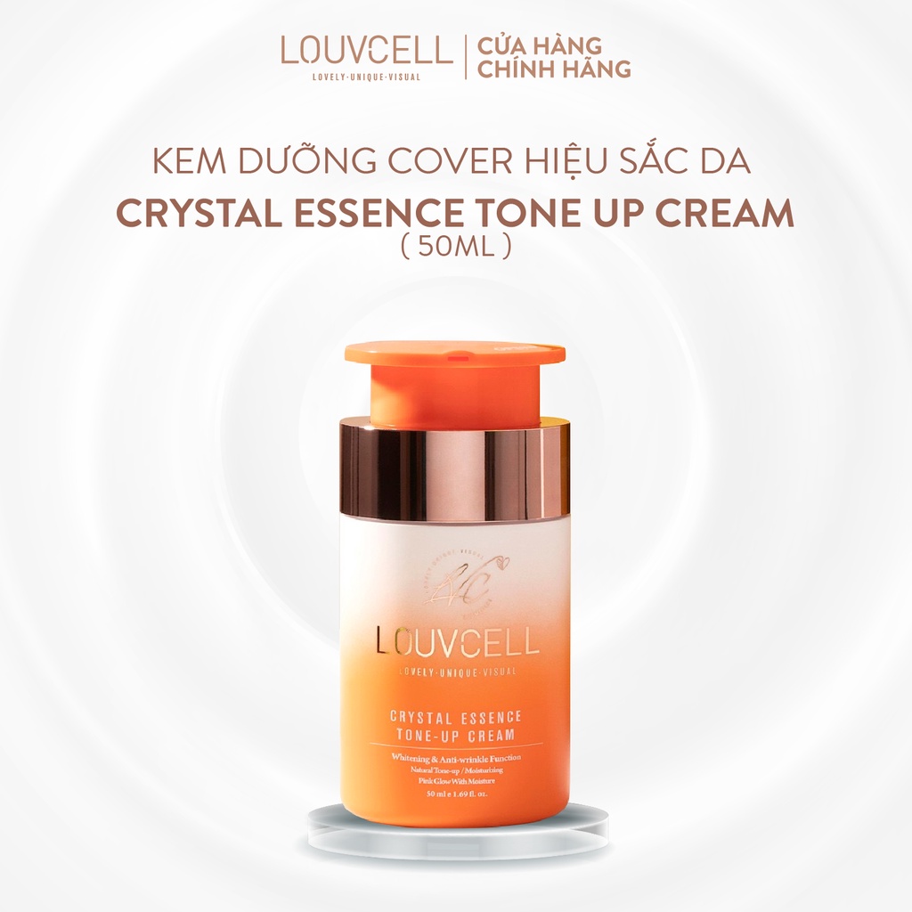 Kem dưỡng cover hiệu sắc da Louv Cell Crystal Essence Tone Up Cream 50 ml