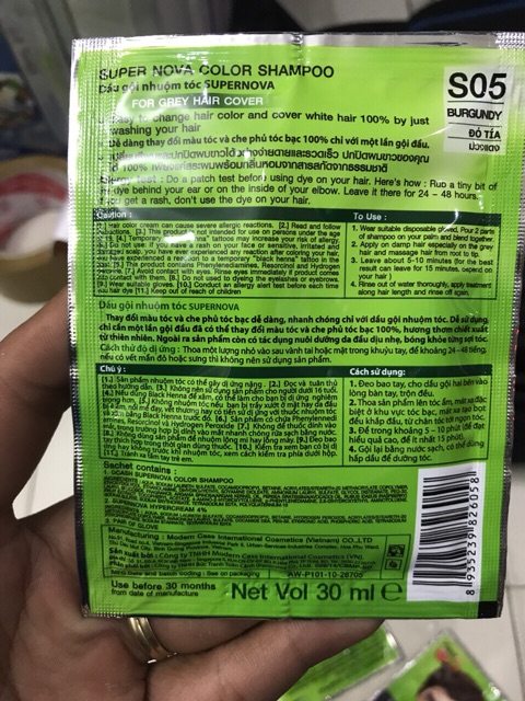 DẦU GỘI NHUỘM THẢO DƯỢC DCASH SUPER NOVA | BigBuy360 - bigbuy360.vn