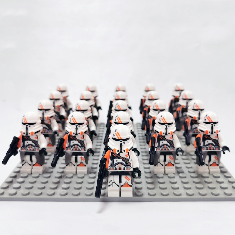 Set 20 Mô Hình LEGO Star Wars SW492, SW445 clone, SW585