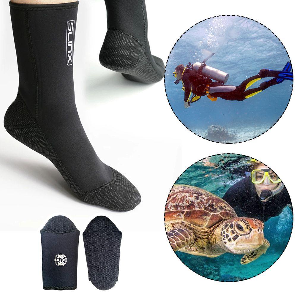 MUVAKO Vớ Lặn Giữ Ấm Chống Trầy Xước Bằng Cao Su Tổng Hợp