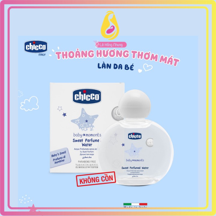 Nước Hoa Chicco Hương Thơm Tự Nhiên 0M+ 100ml