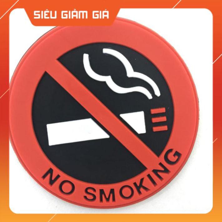 [XẢ HÀNG] Bộ 5 Miếng Dán Cảnh Báo Cấm Hút Thuốc - No Smoking Tiện Lợi Nhỏ Gọn Thân Thiện Môi Trường