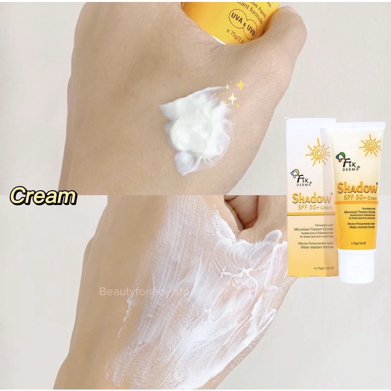 KEM CHỐNG NẮNG FIXDERMA SHADOW SPF 50+