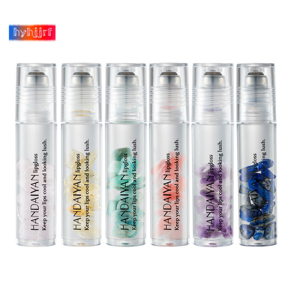 HANDAIYAN Crystal Lipstick Lips Nutritious Lip Oil Clear Roller Ball Lip Essence Long Lasting Moisturizing Shiny Lip Gloss-01 | BigBuy360 - bigbuy360.vn