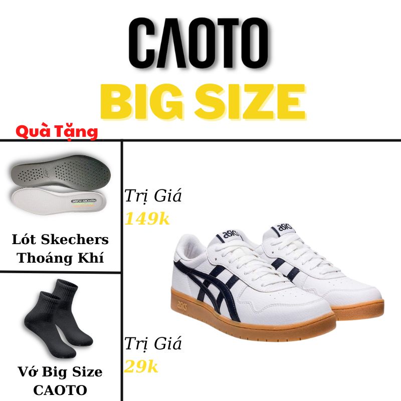 Trắng Big Size - Giày Tennis Big Size Nam 45 46 47 48